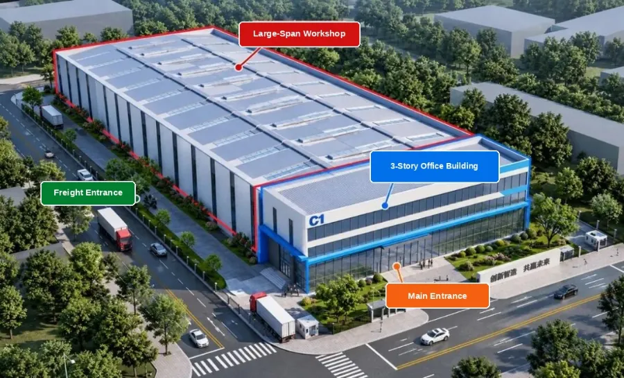 Industrijske zgrade u stilu 