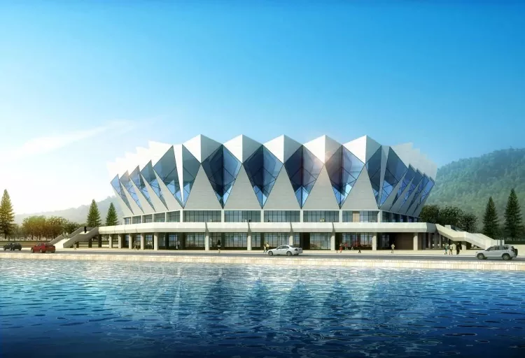 Stadion projektirane čelične konstrukcije oblika