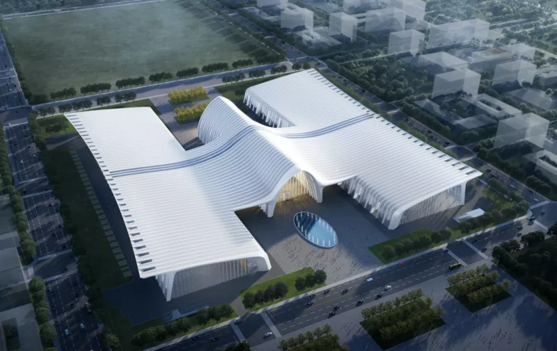 Steel Structure Enterprise Exhibition Hall