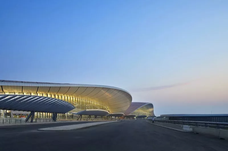 Montažni čelični terminal velikog raspona