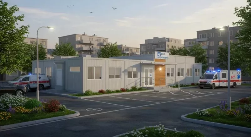 Modularne prefabricirane čelične jedinice za zdravstvenu njegu