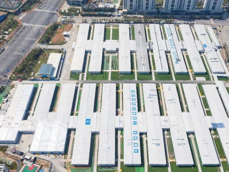 Bolnička zgrada modularne čelične konstrukcije