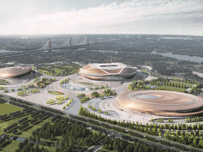 Stadion višenamjenske čelične konstrukcije