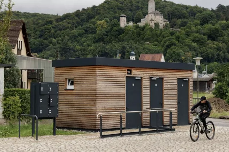 Montažna čelična konstrukcija javnih toaleta