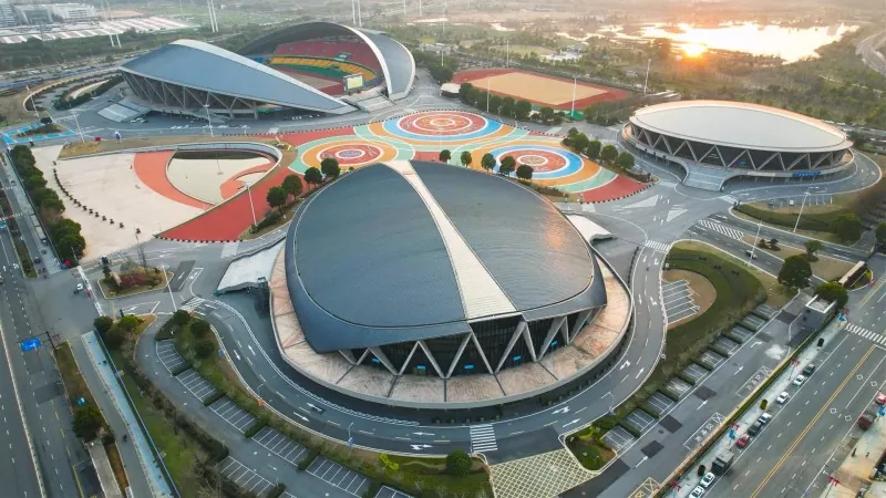 Čelična konstrukcija popularnog međunarodnog stadiona