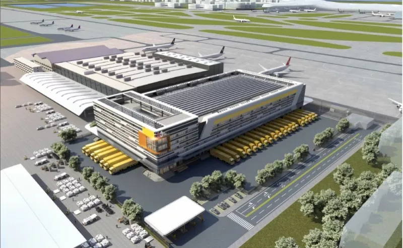 Čelična konstrukcija Teretni terminal zračne luke