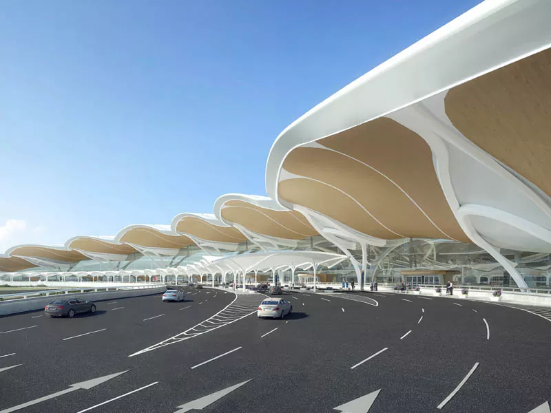 Zgrada čelične konstrukcije Terminal zračne luke