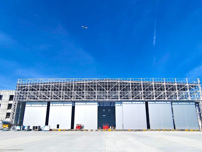 Čelična konstrukcija Hangar čvorišta civilnog zrakoplovstva