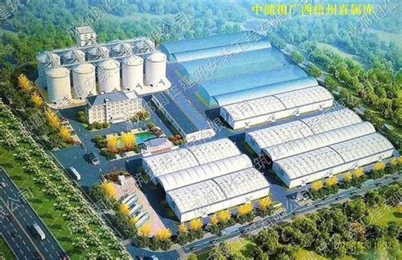 Depo za skladištenje žitarica čelične konstrukcije