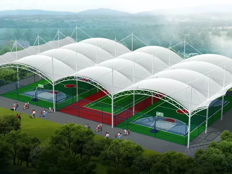 Čelična konstrukcija Sportski stadion na otvorenom